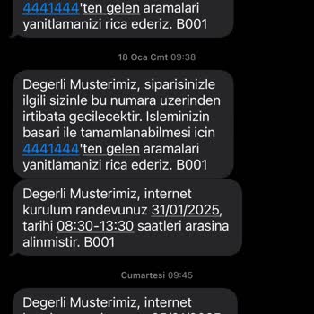Randevu İptalleriyle Gelen Fiber İnternet Pişmanlığı