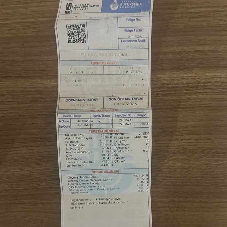 Yanlış Faturalandırma Mağduriyeti: İSKİ'den Ekstra Fatura Şoku