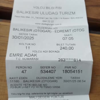 Otobüs Terminalinde Unutulan Yolcu