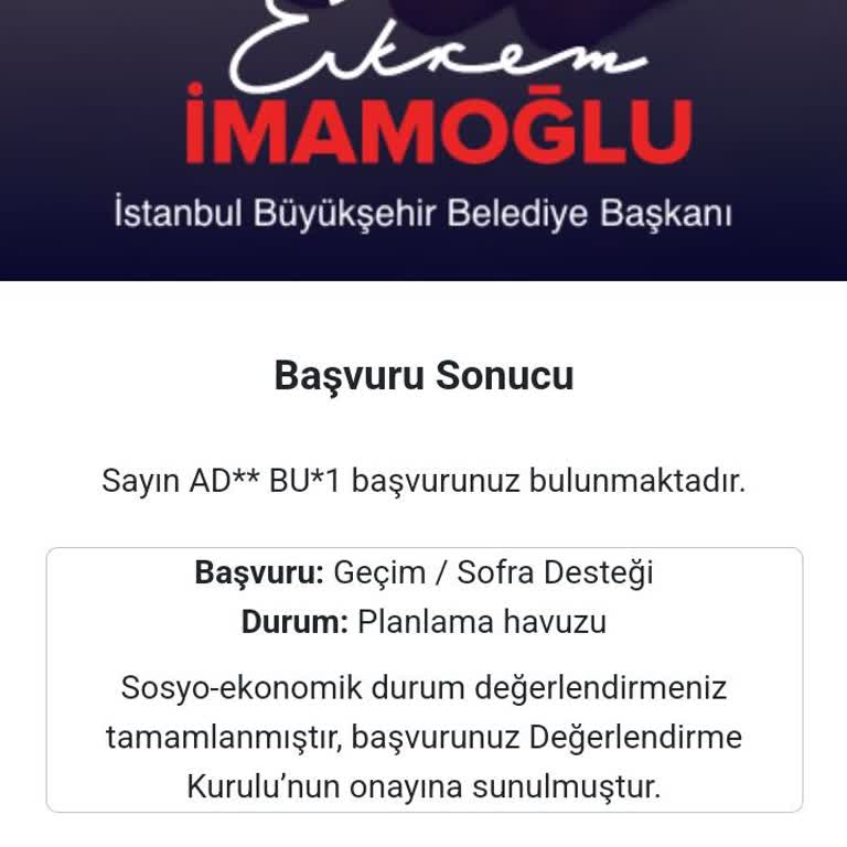 İBB'nin Emekli Destek Programında Hayal Kırıklığı