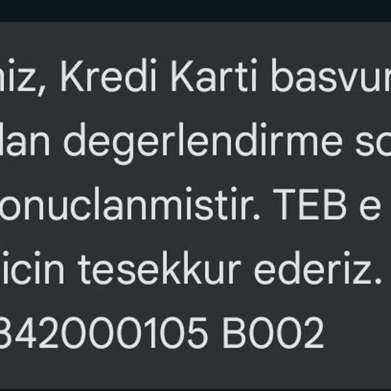 Cepte TEB'in Sıfır Faizli Kredi Başvurusundaki Hayal Kırıklığı