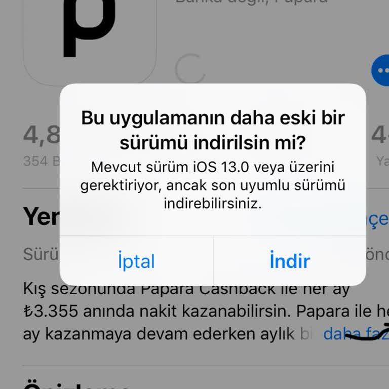 Papara Eski Sürüm Güncellemeleriyle İlgili Sorunlar Ve Güvenlik Endişeleri
