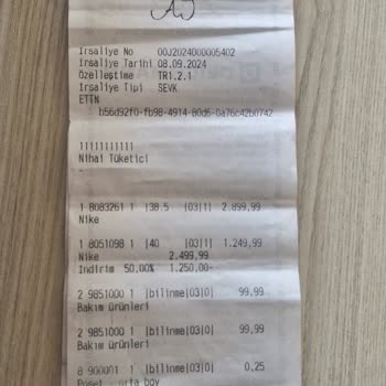 Kalitesiz Ürün Ve İlgisiz Müşteri Hizmeti