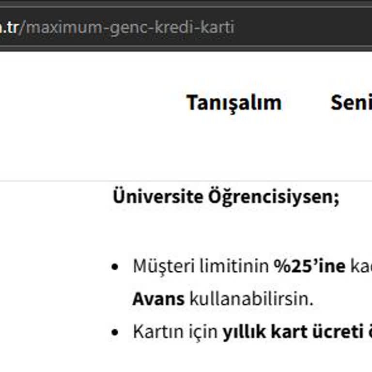 Öğrenci Kartı Yıllık Ücret Kesintisi Sorunu