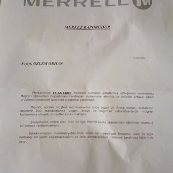 Boyner'den Aldığım Merrell Bot 20 Günde Parçalandı, İade Kabul Edilmedi