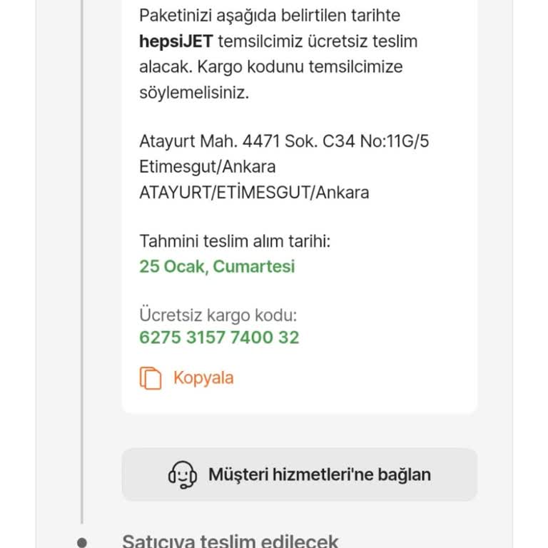 Hepsijet Kargo İadesinde Gecikme Mağduriyeti