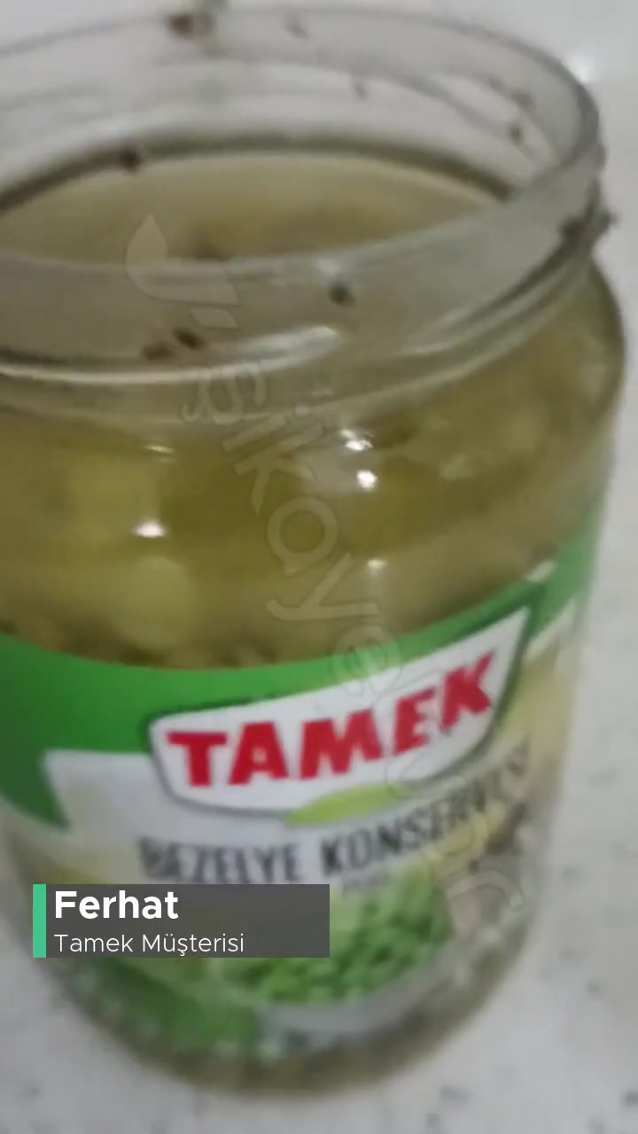 Tamek Bezelye Konservesinde Böcek Yumurtaları! videonun kapak resmi