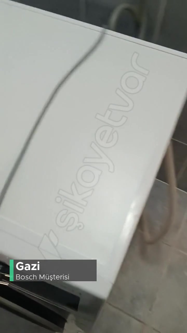 Bosch Çamaşır Makinesi Sıfır Değil 2. El Yolladı,  İlgilenmiyorlar! videonun kapak resmi