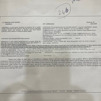 Vodafone Hattı Kesildi, İcra Takibi Başlatıldı