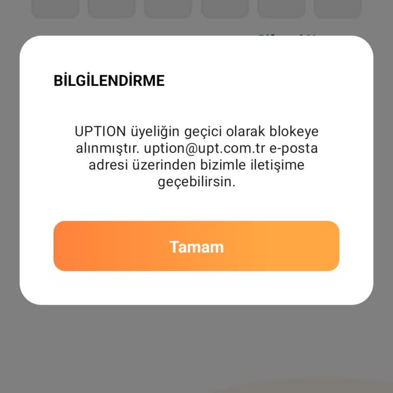 Uption Hesabım Bloke Edildi: 8500 TL'lik Mağduriyet!