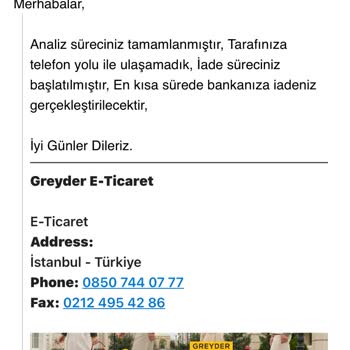 Uzayan Garanti Süreci Ve İade Sorunu