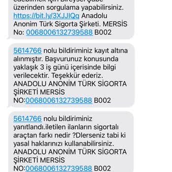 Anadolu Sigorta İle Değer Kaybı Ve İletişim Sorunu