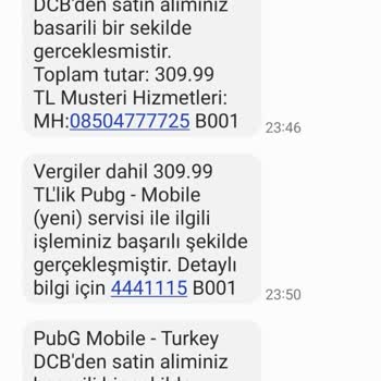 Onaysız PUBG Mobil Ödeme Şoku: 1.394,97 TL Fatura Mağduriyeti
