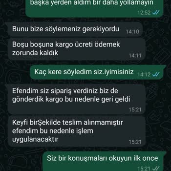 Yanıltıcı Kargo Ücreti Ve Tehditler