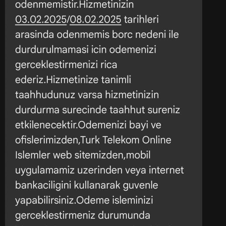Yanıltıcı İhtar Tarihi Ve Haksız İnternet Kesintisi