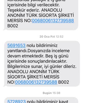 Anadolu Sigorta'nın Sürekli Ertelemeleriyle Mağduriyet