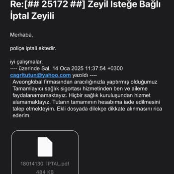 Sağlık Sigortasında Anlaşmazlık Ve İade Sorunu