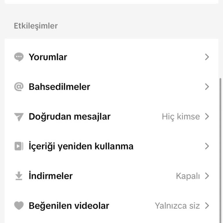 TikTok Takip Listesi Sorunu