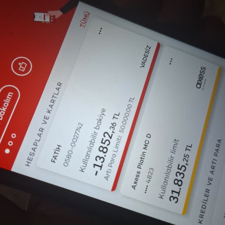 Akbank Artı Para Limitine Erişim Sorunu