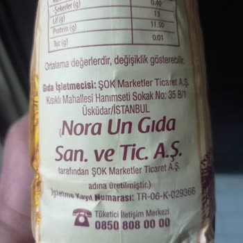 Tam Buğday Ununda Taş Parçası Gibi Sert Cisimler