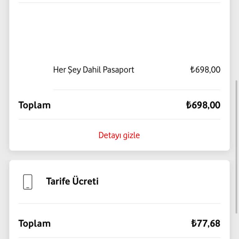 İzinsiz Yurt Dışı Paketi Aktivasyonu