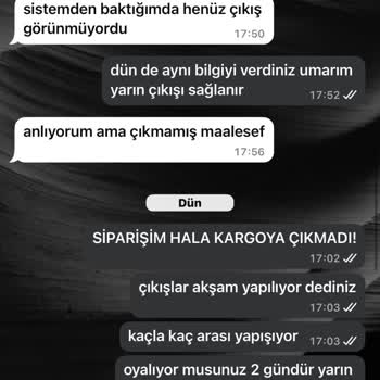 Sipariş Süreci Ve İletişim Problemleri