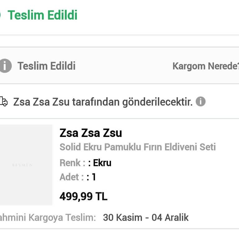 Üç Aylık Bekleyiş: Ne Ürün Ne İade!