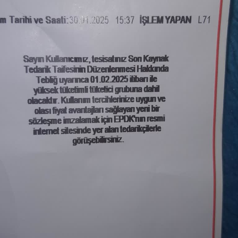 Haksız Yüksek Tüketim Grubu Kararı