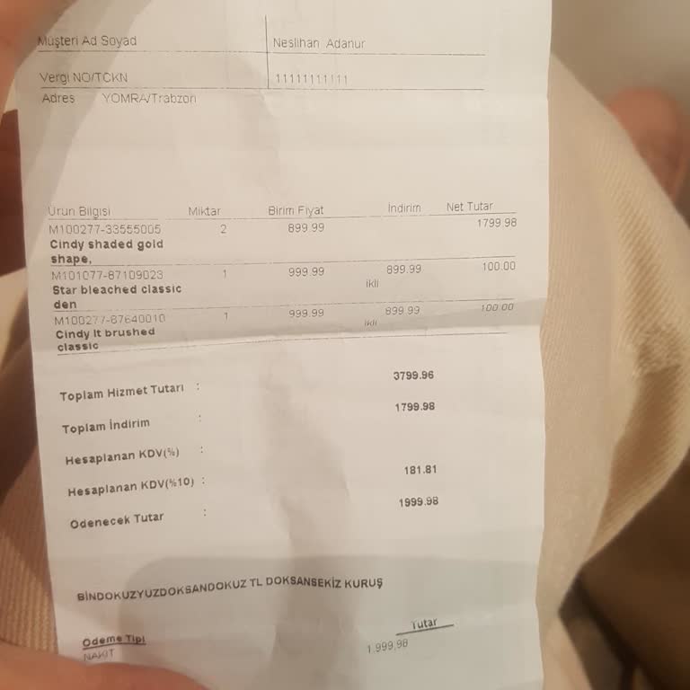 Yanlış Fiyatlandırma Nedeniyle Değişim Sorunu