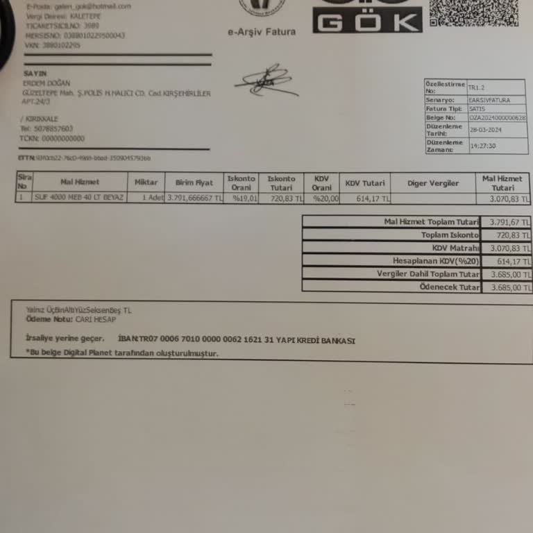 Arçelik Fırın Mağduriyeti: İade Talebim Reddedildi