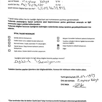 Abonelik İptalinde Yaşanan Zorluklar Ve Destek İhtiyacı