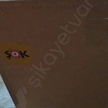 Şok Online Mağaza Siparişi Pis Yolluyor!