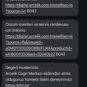 Arçelik Klima Sorunları Ve Müşteri Hizmetleri Hayal Kırıklığı