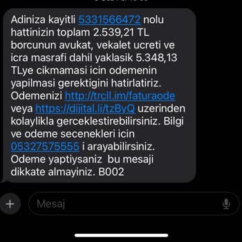 Yanlış Fatura Ve Yetersiz Müşteri Hizmeti Mağduriyeti