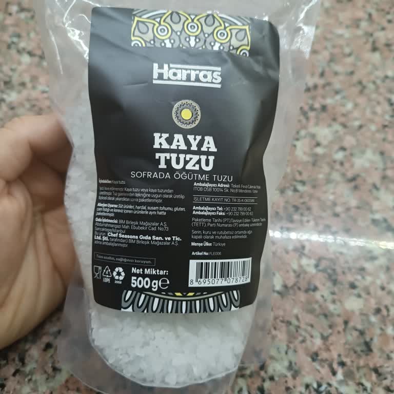 Harras Kaya Tuzu: Mazot Kokusu Tehlikesi