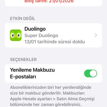 Apple Abonelik İptalinde Sorun Yaşıyorum