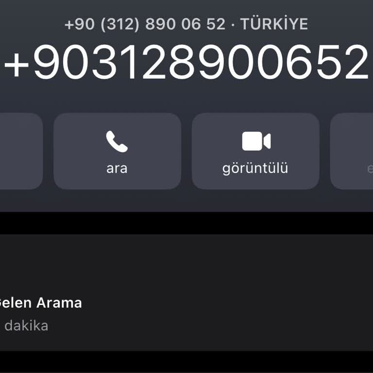 03128900652 Yanıltıcı Aramalar Ve İzin Dışı Bilgi Kullanımı