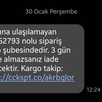Yanlış Adres Sorunu İle Kargo Teslimatında Yaşanan Aksaklık