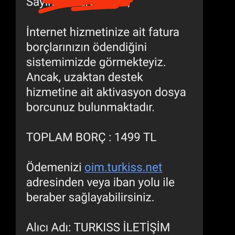 İnternet Hizmeti Ve Ekstra Borç Sorunu