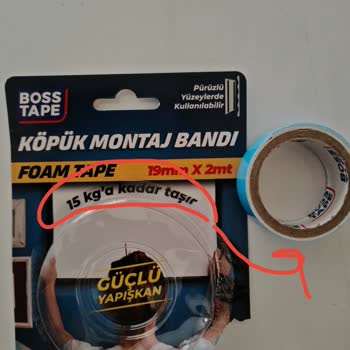 Boss Tape Köpük Montaj Bandı Kalitesizliği!