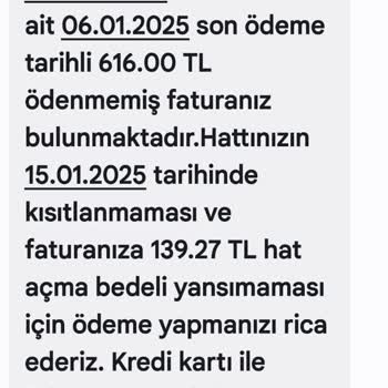 Vodafone'un Fahiş Fatura Zammı Mağduriyeti