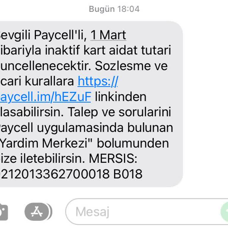 Kullanılmayan Karttan Ücret Kesintisi Sorunu