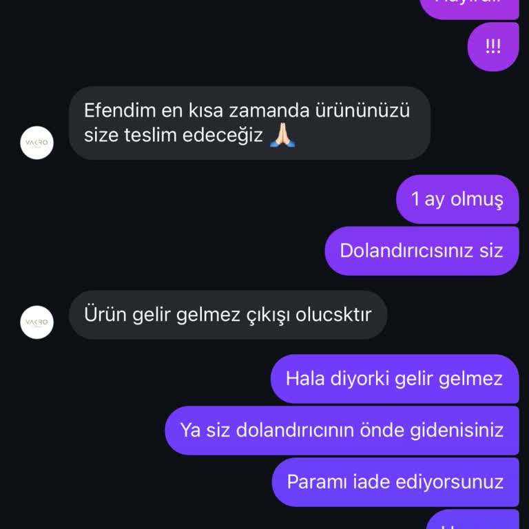 Teslim Edilmeyen Kaban Ve İade Sorunu
