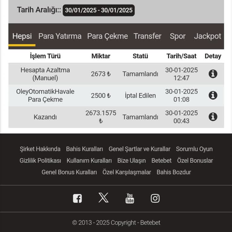 Betebet Yanıltıcı İşlemlerle Kaybolan Kazanç