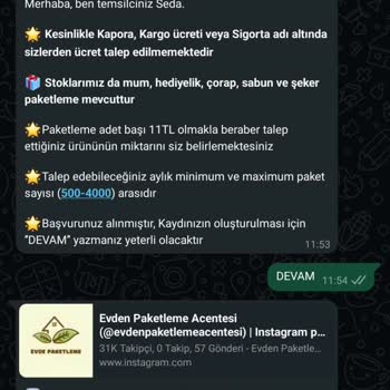 Evde Paketleme İşinde İletişim Sorunu Ve Güvenlik Endişesi