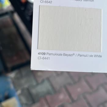 Yanlış Renk Boya Mağduriyeti: Pamukkale Beyazı Pembe Çıktı