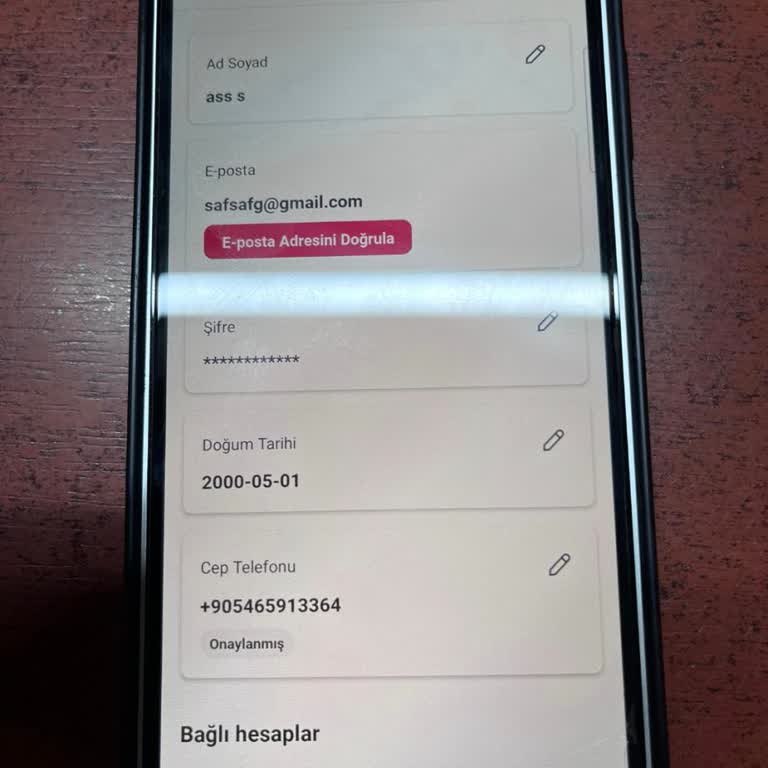 Yanlış Bilgilerle Hesap Kullanımı