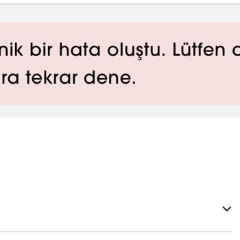 Sephora Alışveriş Tamamlama Sorunu
