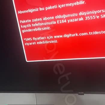 Digiturk Trt1 Ve Bein Sports Kanallarına Bakamıyorum!