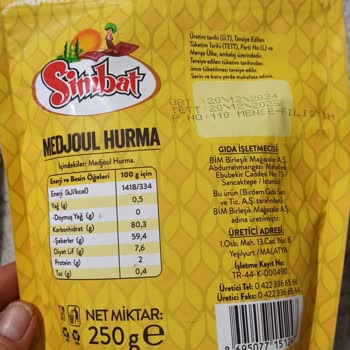 BİM'den Alınan Hurmalar Küflü Ve Sağlığa Zararlı